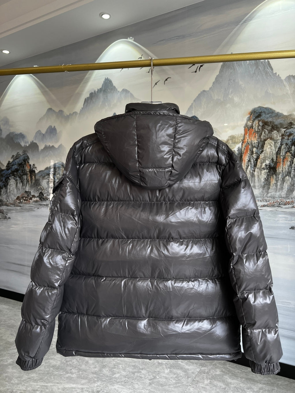 Moncler Maya Gloss Down Jacket