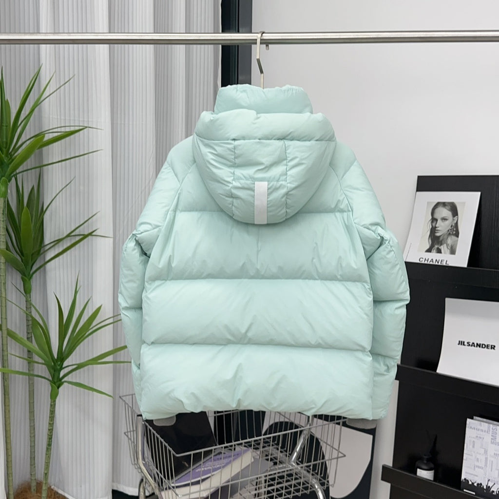 Canada Goose White Label Hooded Down Jacket