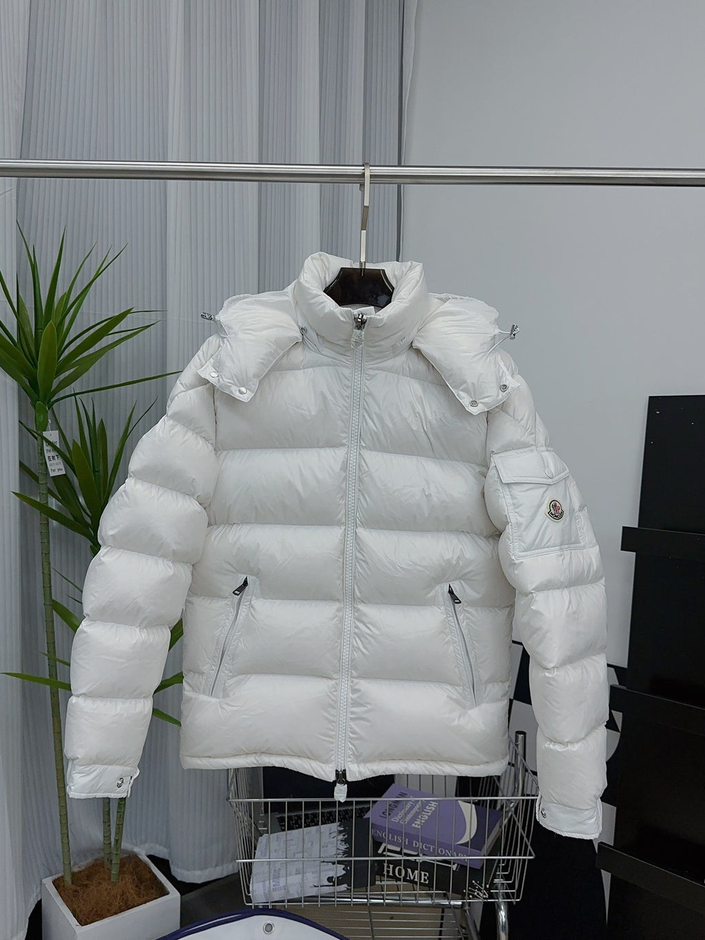 Moncler Maya Gloss Down Jacket