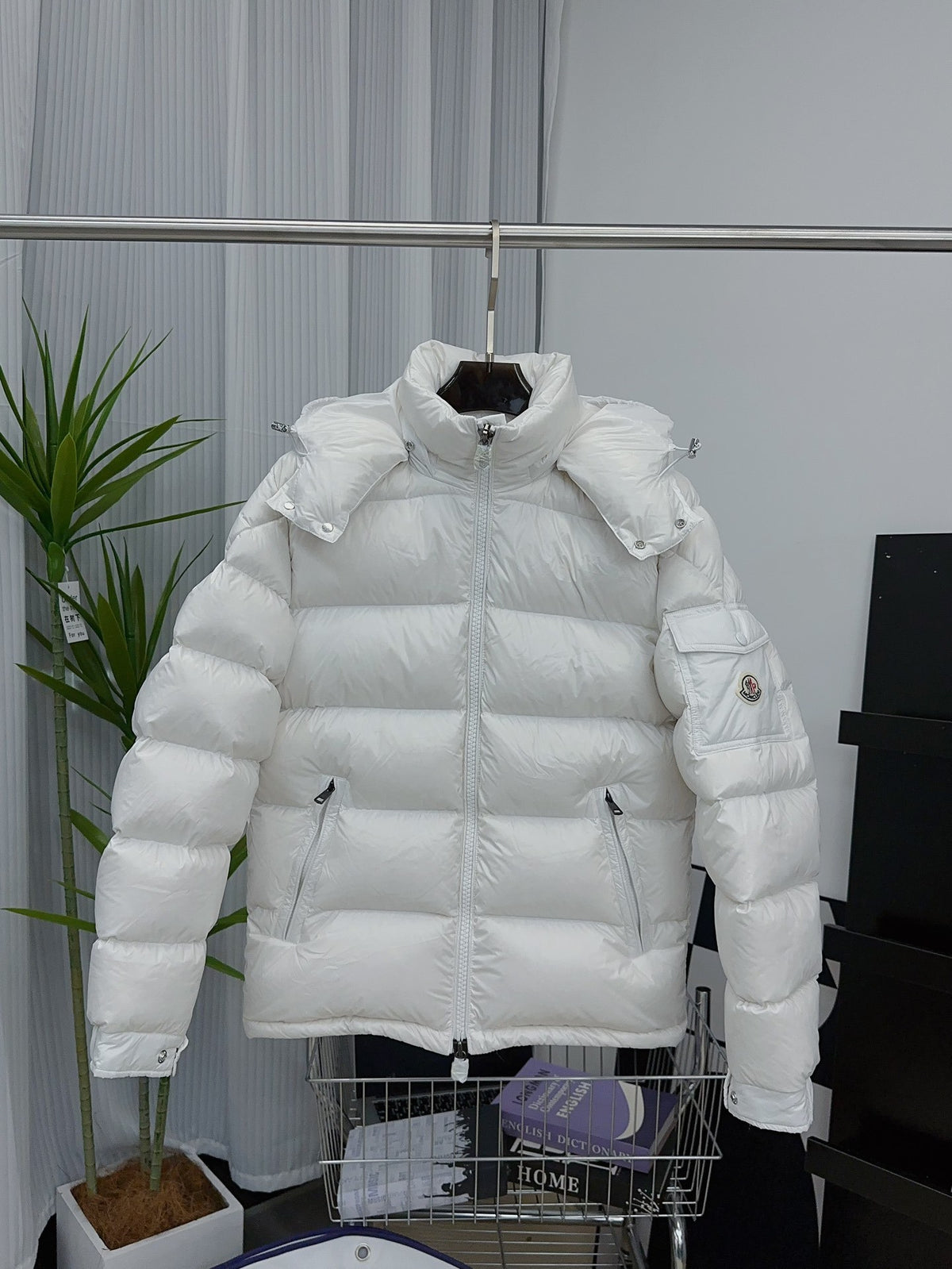 Moncler Maya Gloss Down Jacket