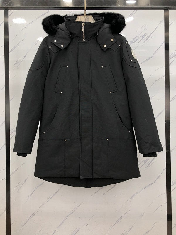 Moose Knuckles Men's Long Down Jacket