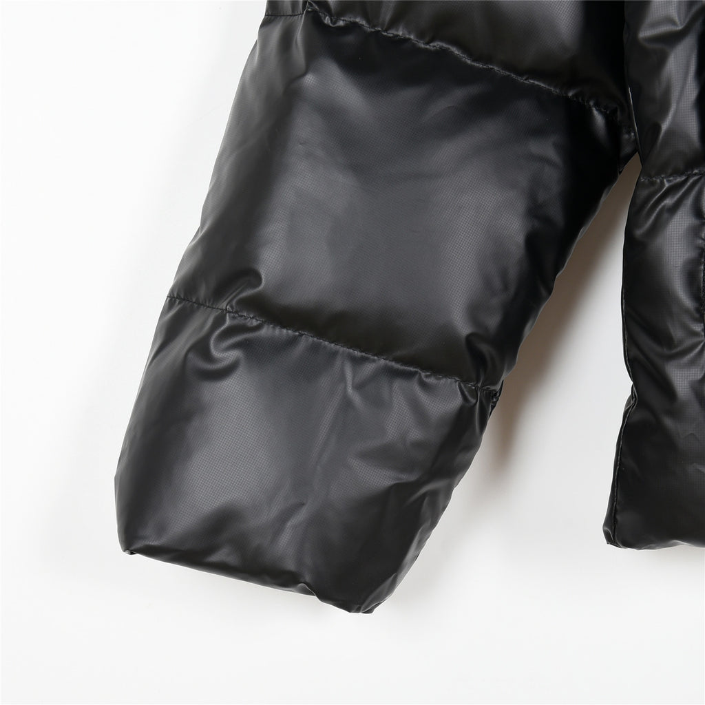 Prada Re-Nylon Down Jacket with Large Pockets