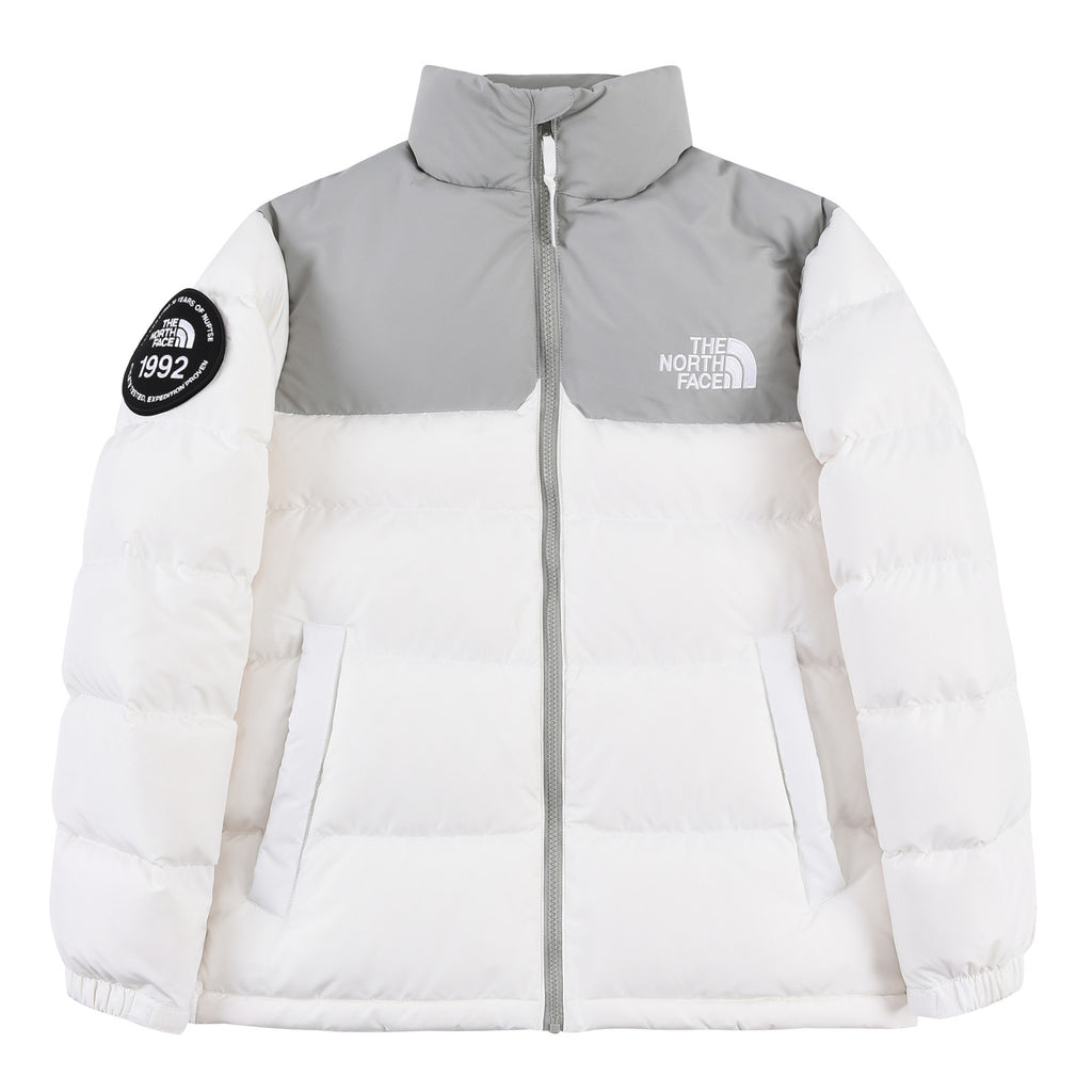 The North Face 1992 Nuptse Stand Collar Down Jacket – Two-Tone Expedition Badge Puffer