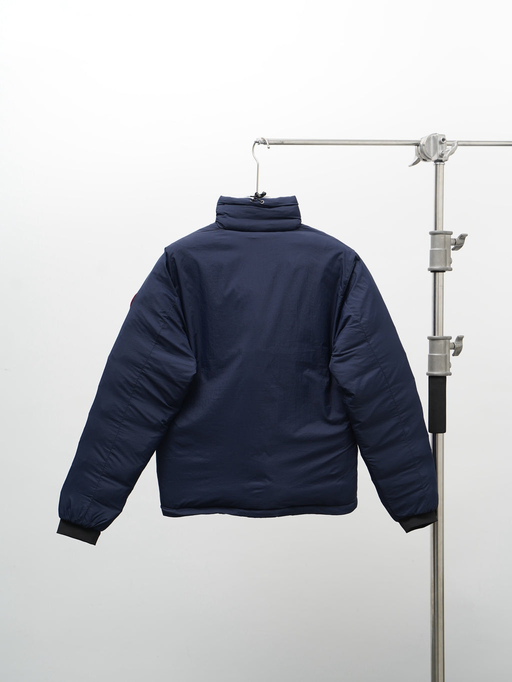Canada Goose Lodge Stand Collar Down Jacket White
