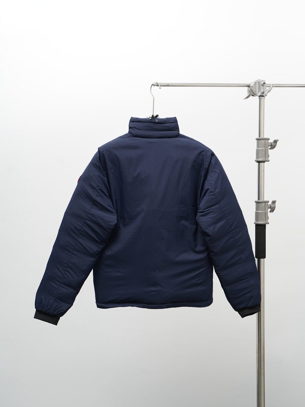 Canada Goose Lodge Stand Collar Down Jacket White