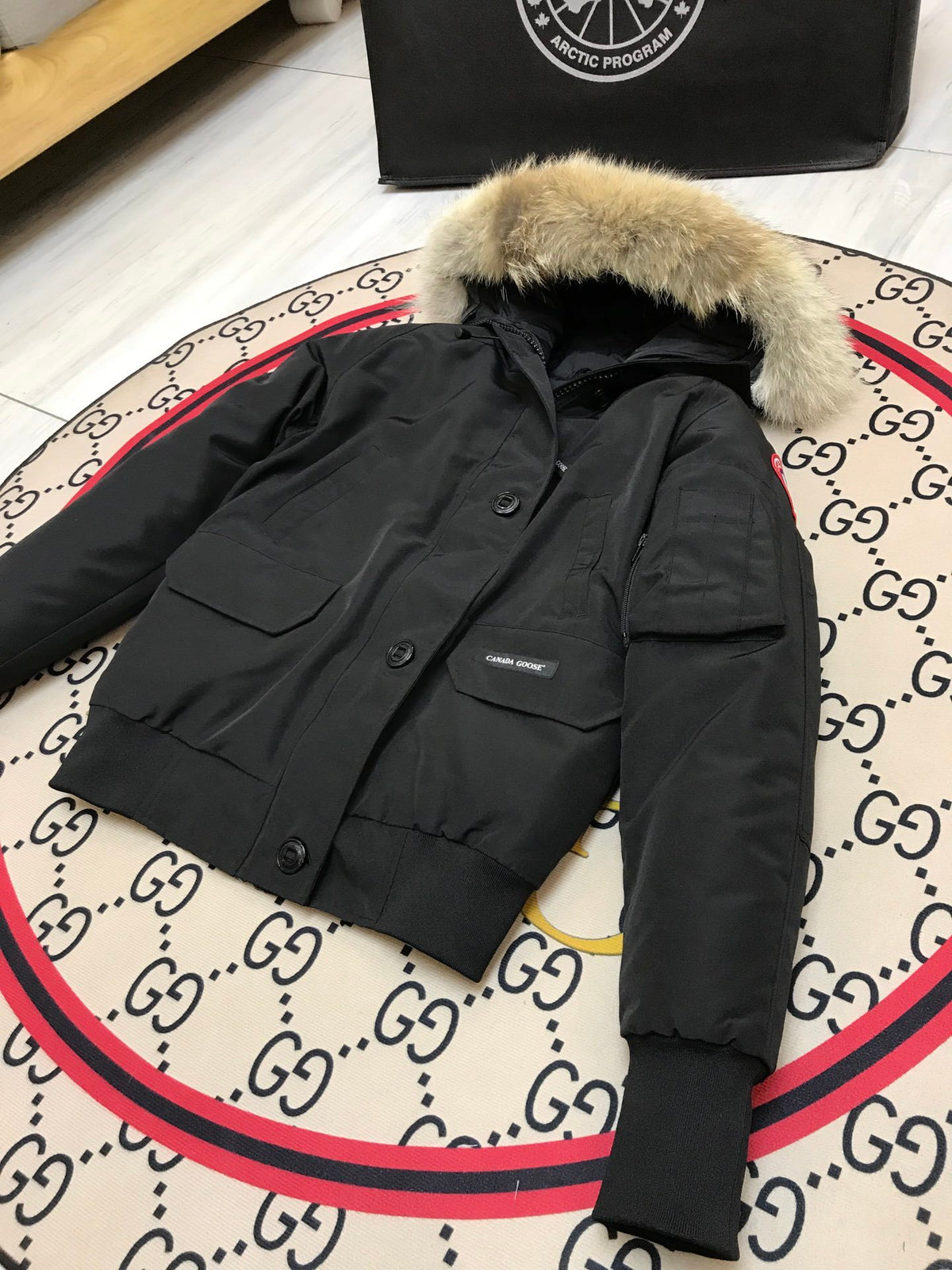 Canada Goose Women's Pilot Bomber Down Jacket