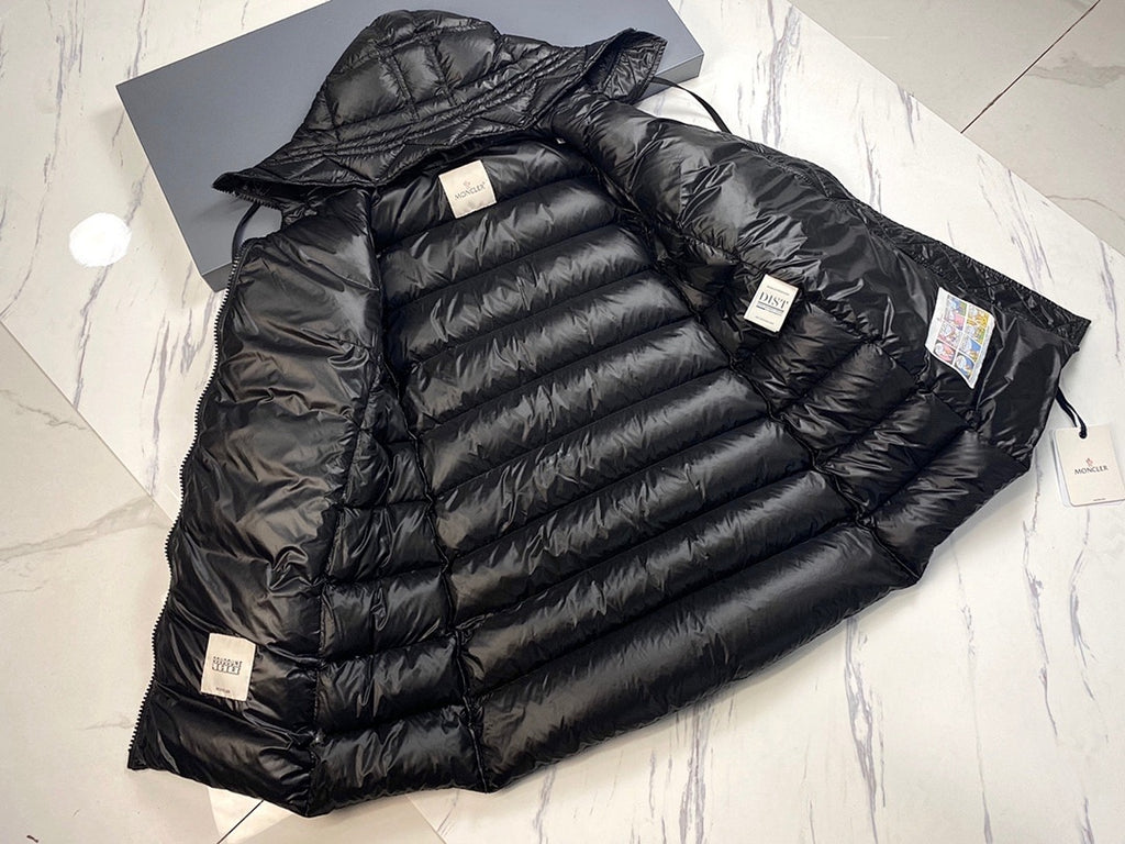 Moncler Hooded Long Puffer Down Jacket – Women's Maxi Length Luxury Coat