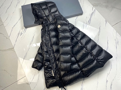 Moncler Hooded Long Puffer Down Jacket – Women's Maxi Length Luxury Coat