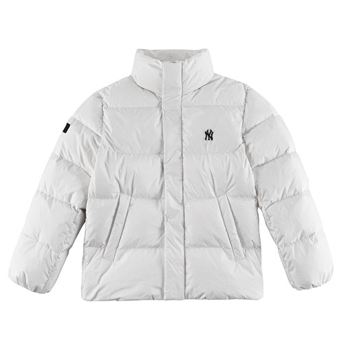 MLB Stand Collar Down Jacket – Unisex Sleek Winter Puffer