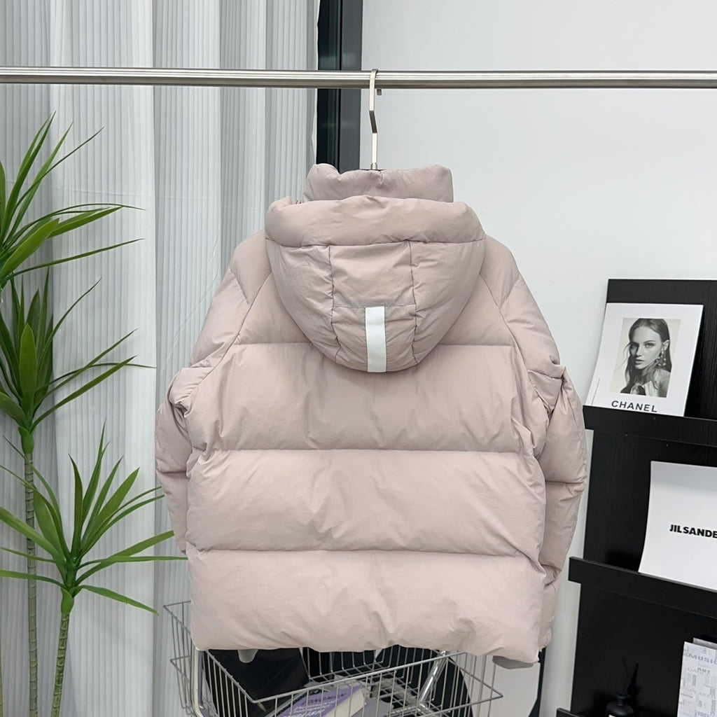 Canada Goose White Label Hooded Down Jacket