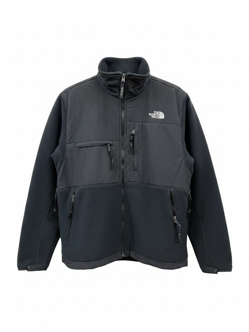 The North Face Men's Retro Denali Jacket — Fleece/Softshell Hybrid, Full-Zip (TNF Black)