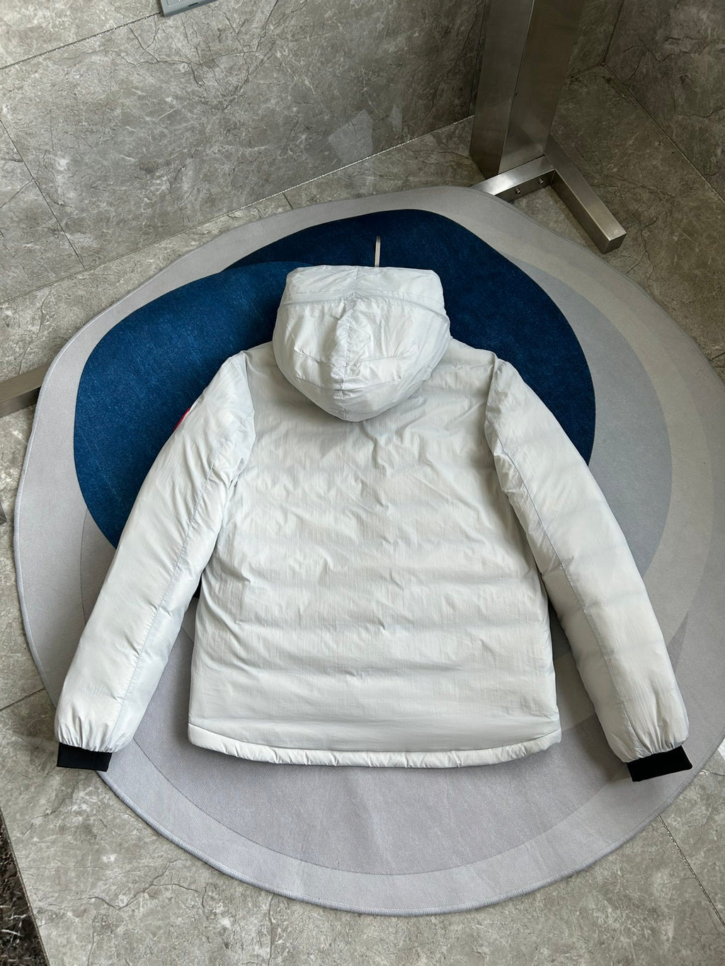 Canada Goose Lawrence Puffer Hooded Jacket — Men's Navy