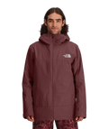 The North Face Men's ThermoBall™ Snow Triclimate® Jacket (2026) — DryVent™ Ski Shell + ThermoBall™ Zip-In Liner, Helmet Hood (Coal Brown)