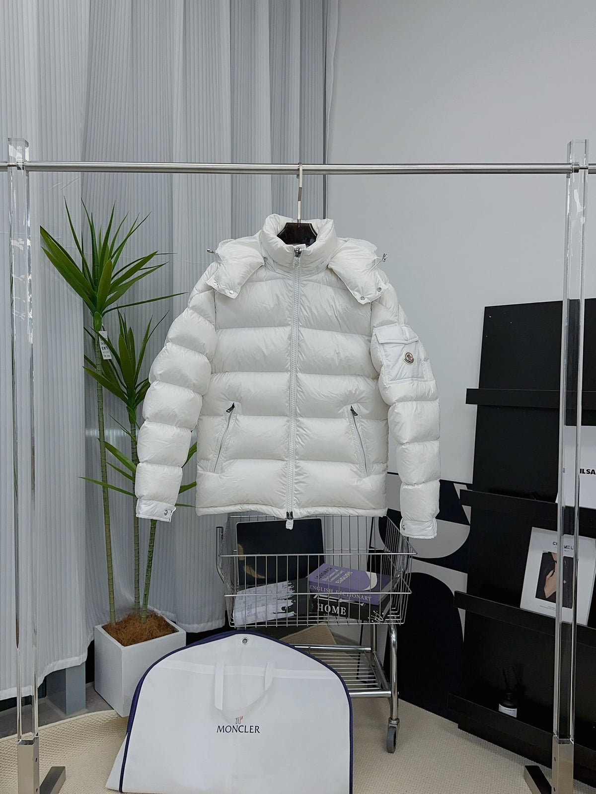 Moncler Maya Gloss Down Jacket