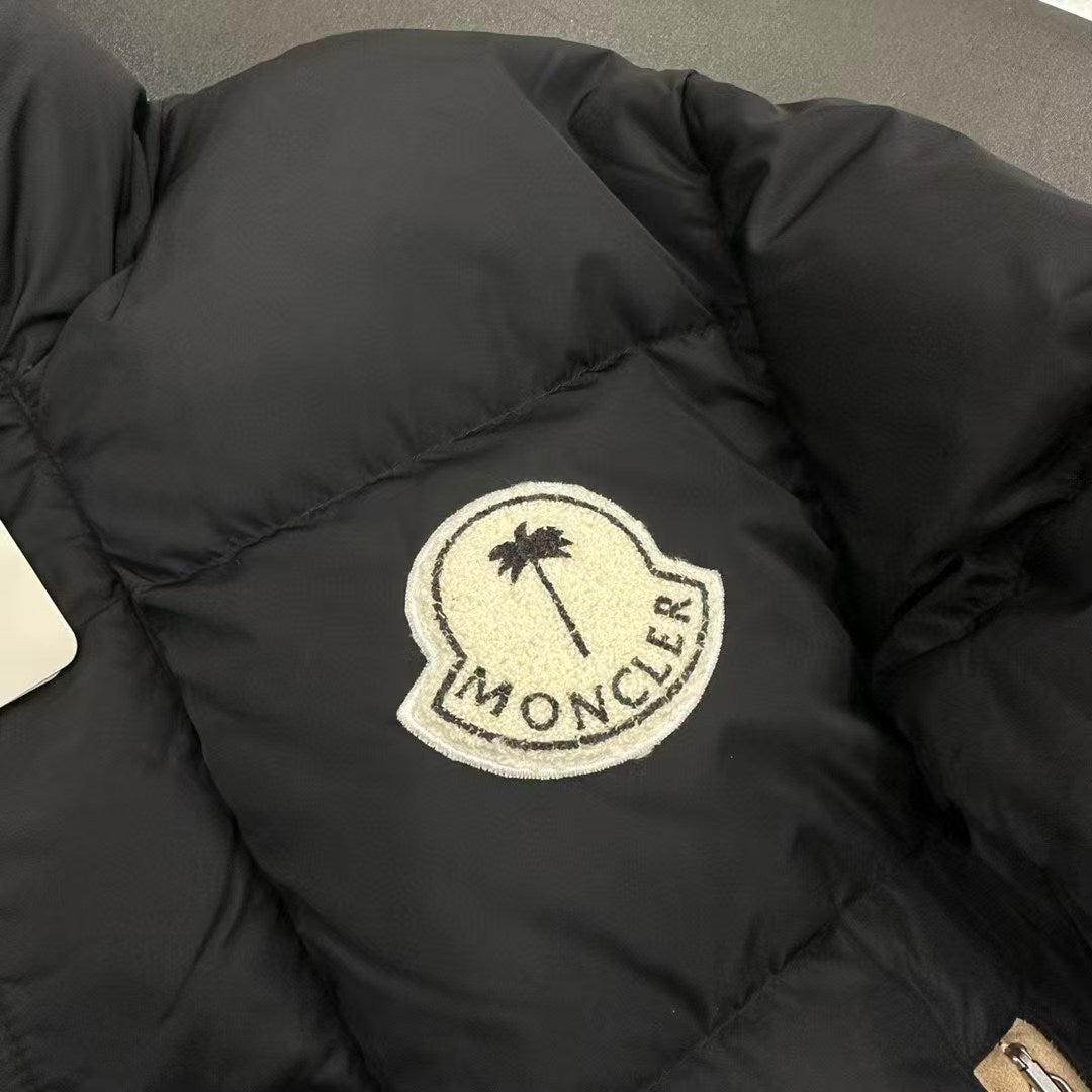 Moncler x Palm Angels Collaboration Down Jacket – Black