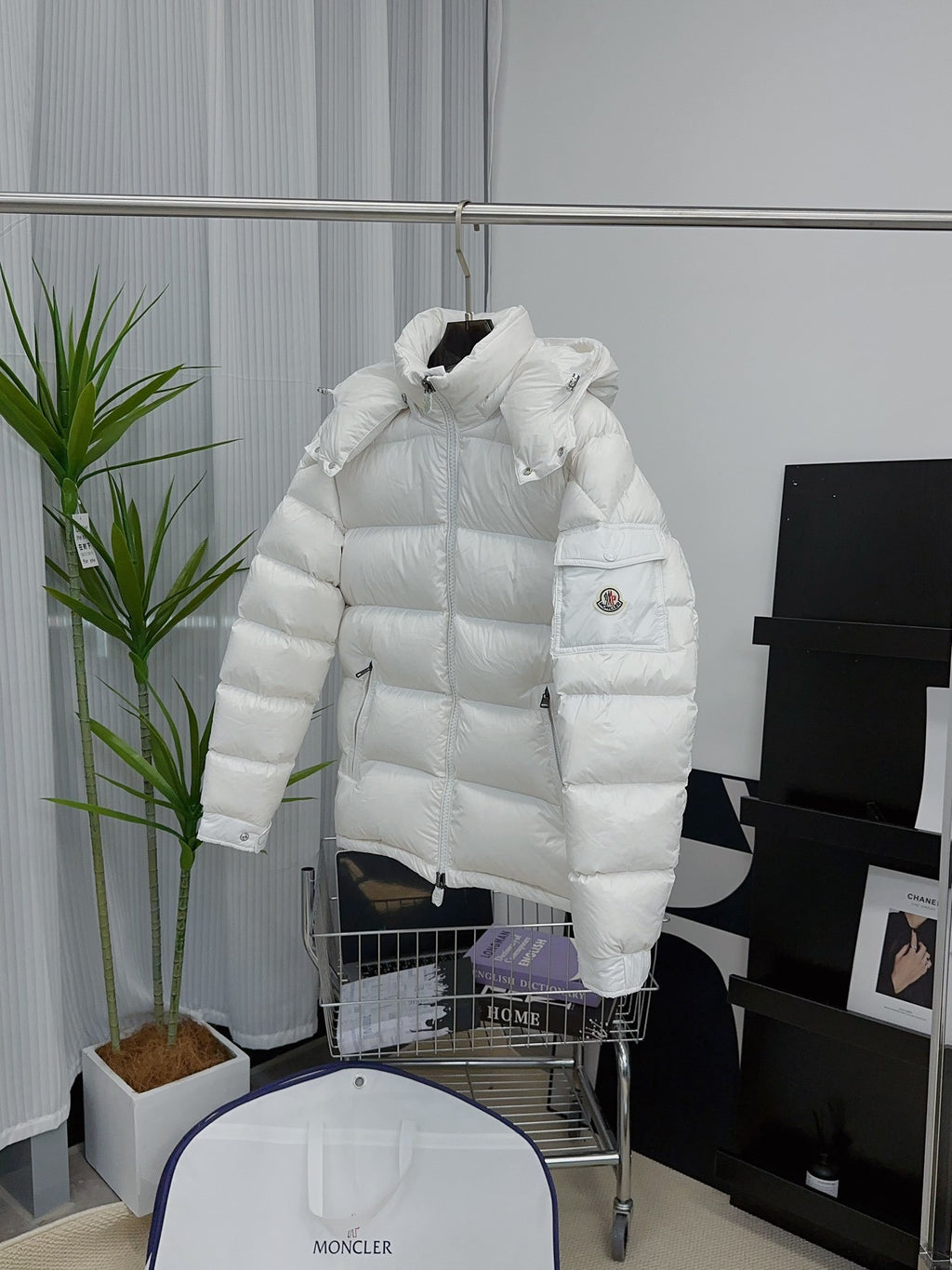 Moncler Maya Gloss Down Jacket