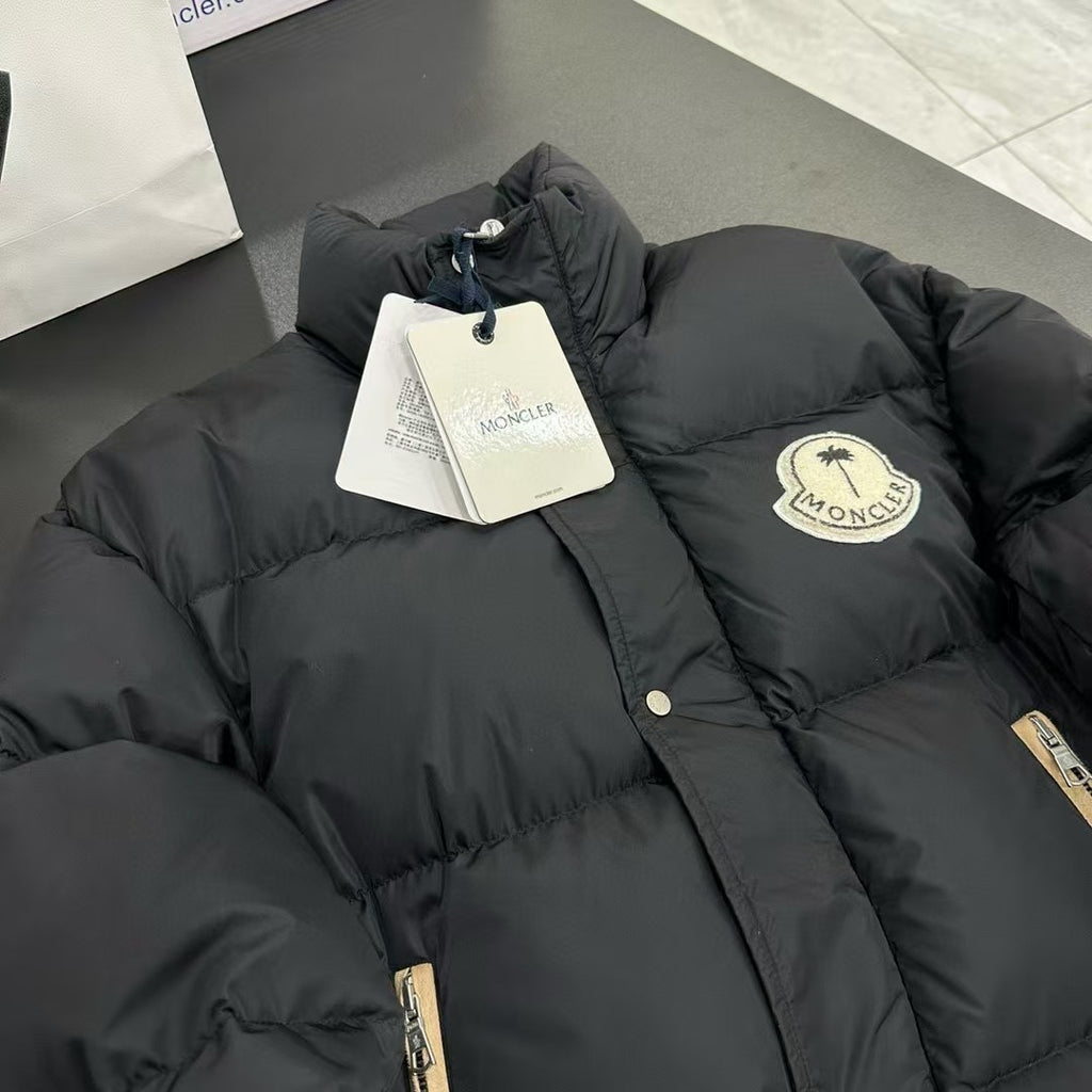 Moncler x Palm Angels Collaboration Down Jacket – Black