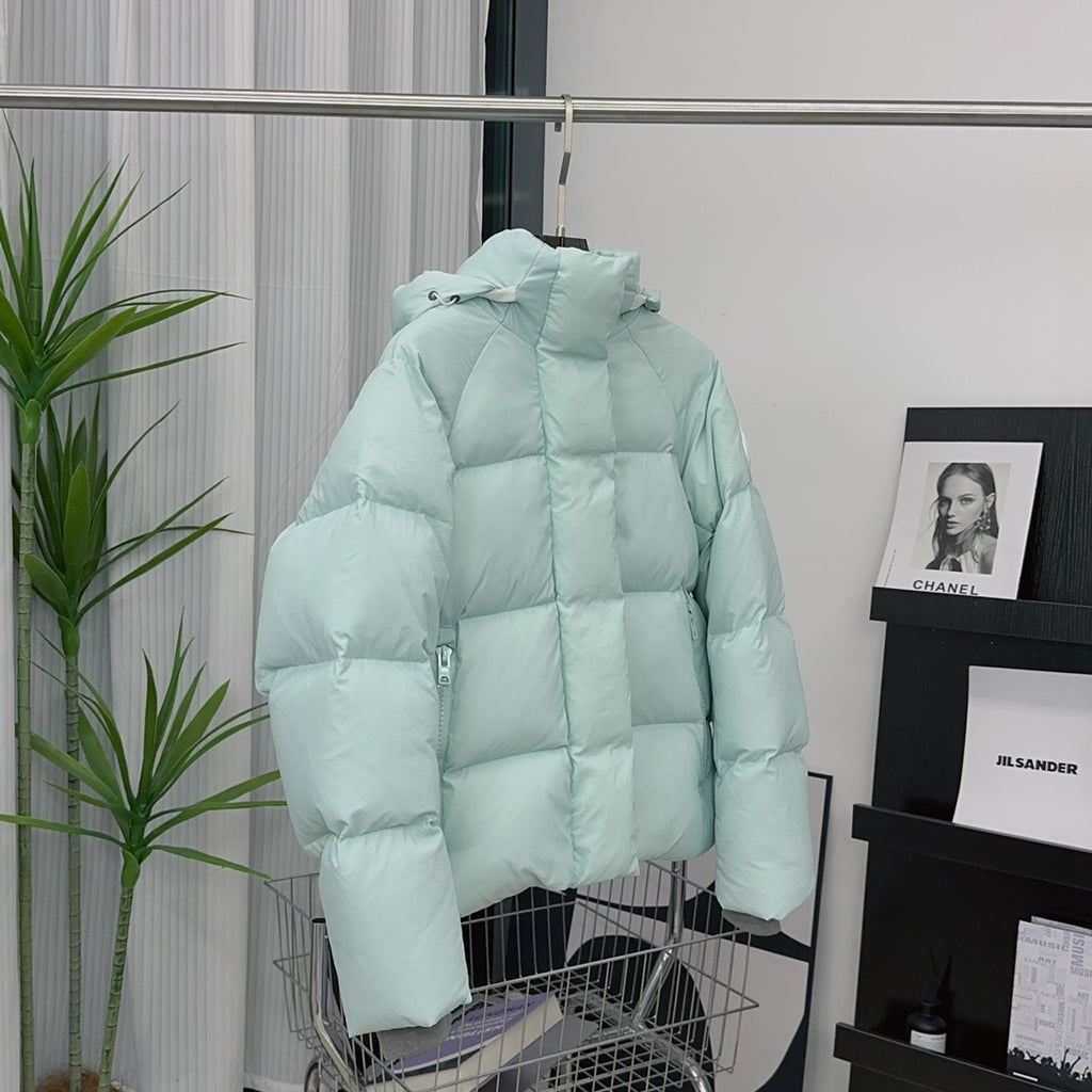 Canada Goose White Label Hooded Down Jacket