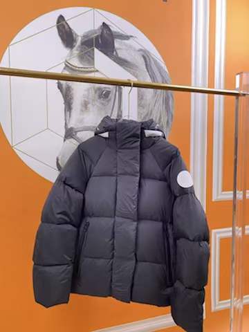 Canada Goose White Label Hooded Down Jacket