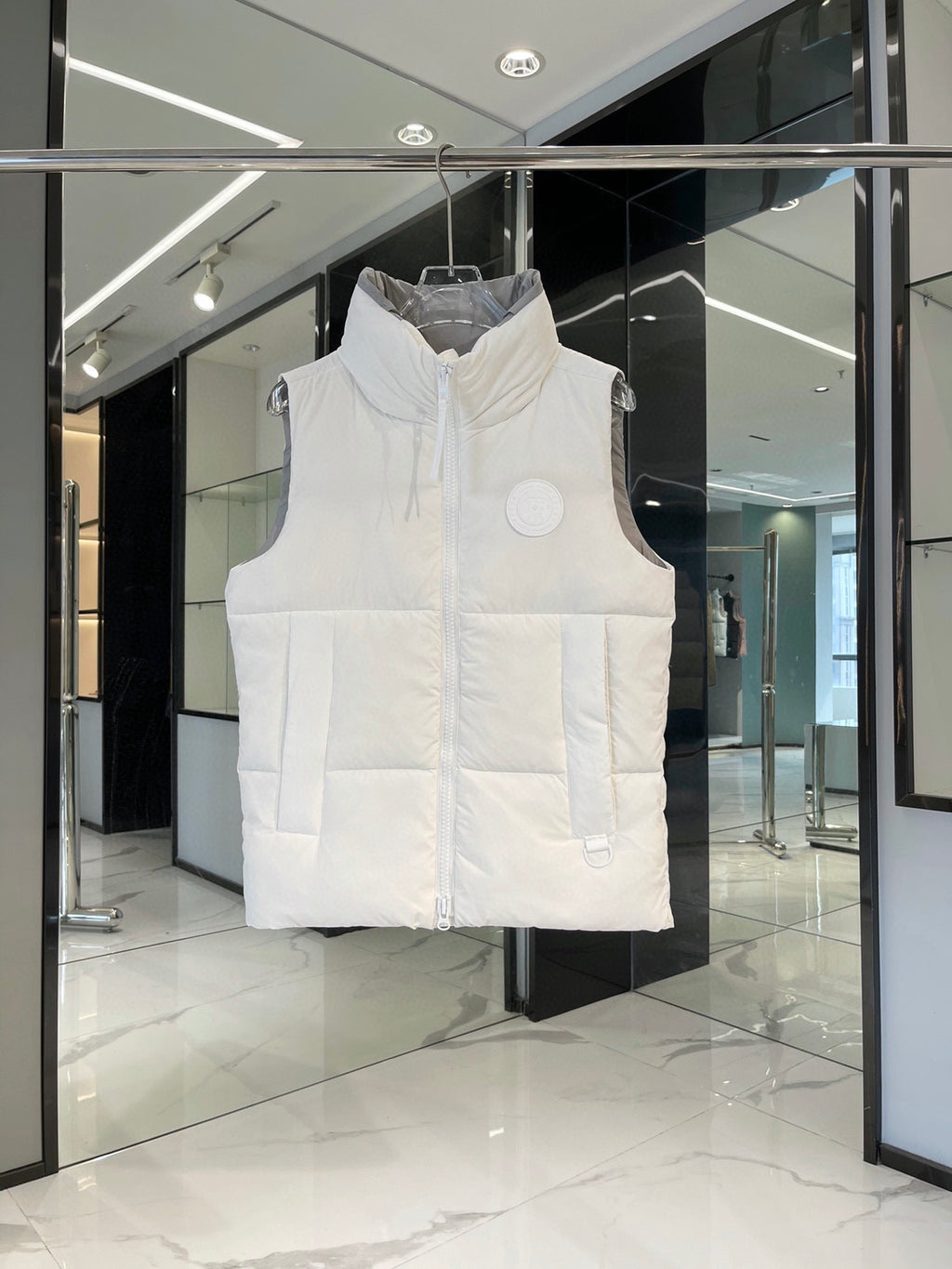 Canada Goose Freestyle Vest — Capsule Collection, Tonal Badge (Black, White, Ice Blue & Grey)