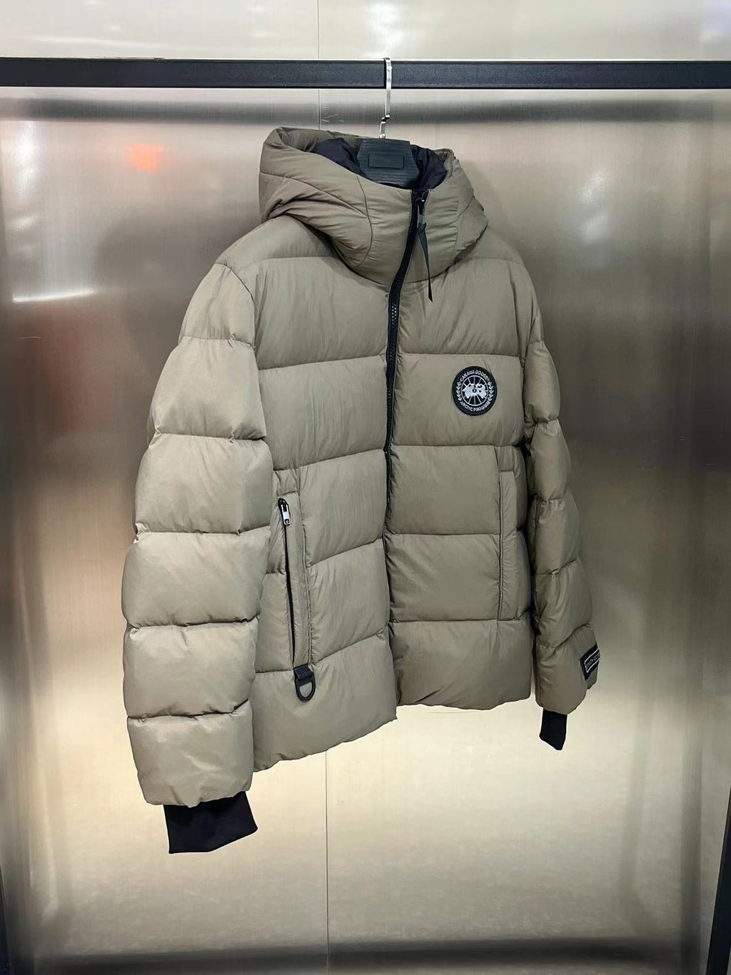 Canada Goose Black Label Hooded Down Jacket