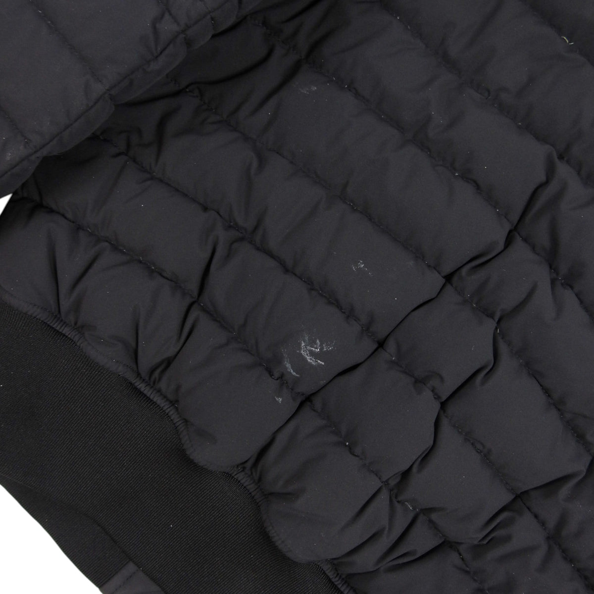 Moose Knuckles Down Bomber Jacket — Mixed Quilting, Curved Chest Pockets (Black)