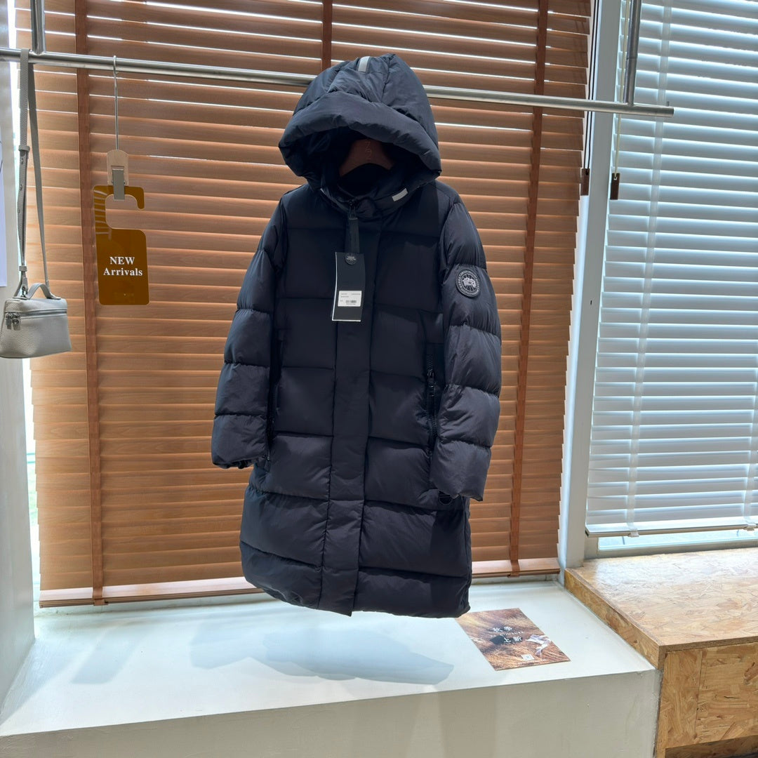 Canada Goose Long Hooded Down Coat
