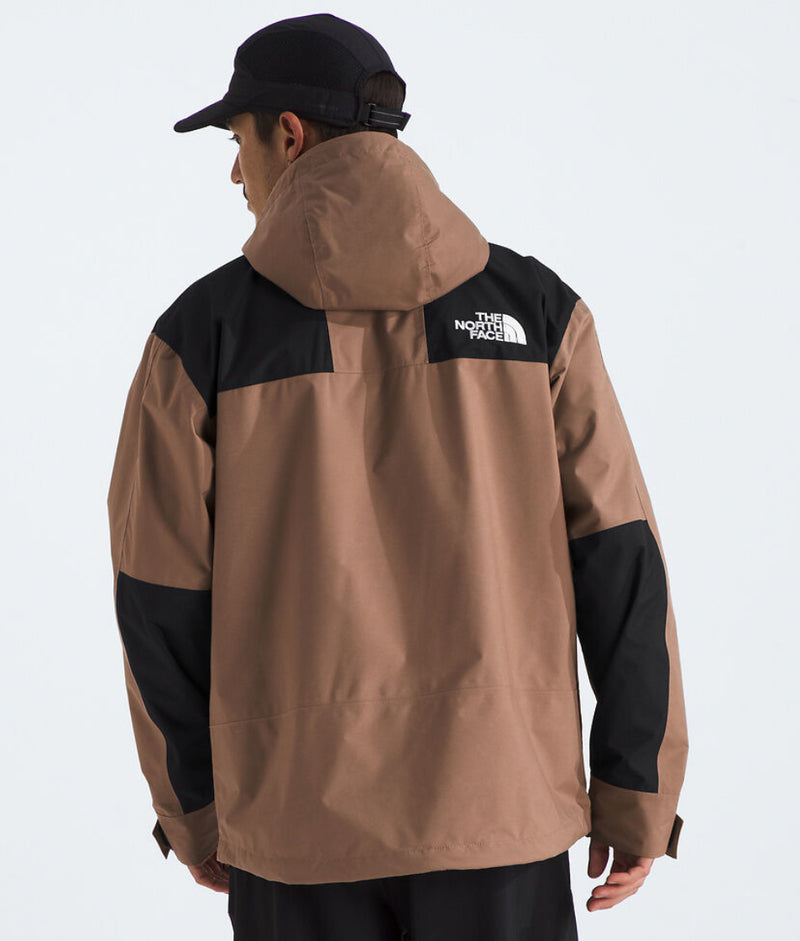 The North Face Men's Reign On Jacket — DryVent, Two-Tone Snap Front (Latte / Black)
