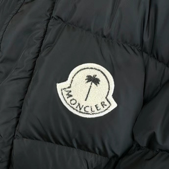 Moncler x Palm Angels Collaboration Down Jacket – Black