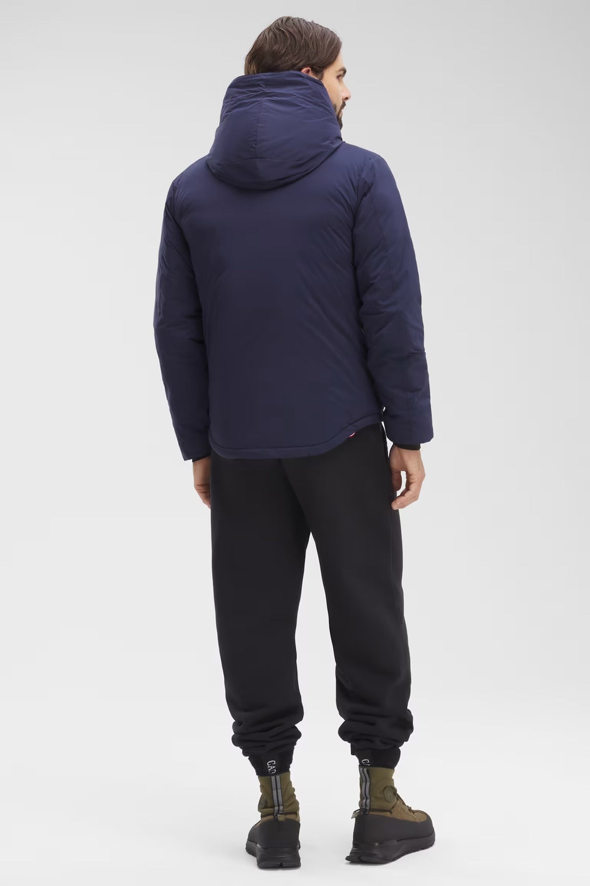 Canada Goose Lawrence Puffer Hooded Jacket — Men's Navy