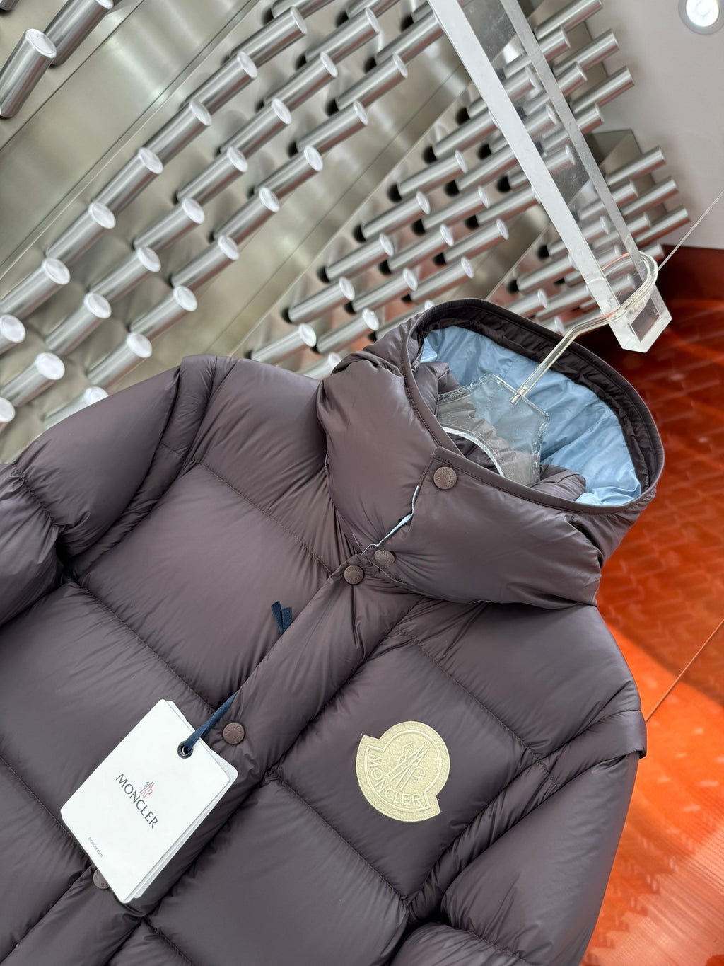 Moncler Detachable Sleeve Down Jacket