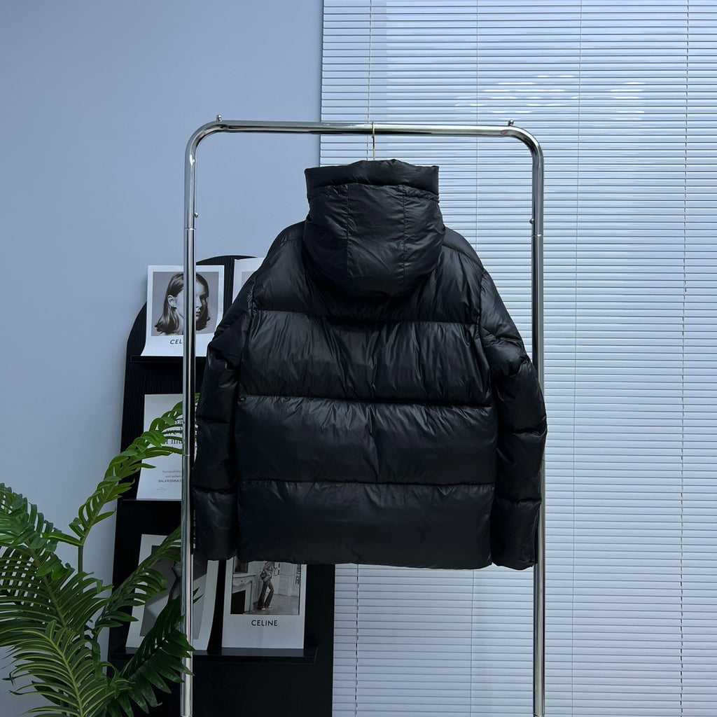 Canada Goose Crofton Hooded Down Jacket – Silver
