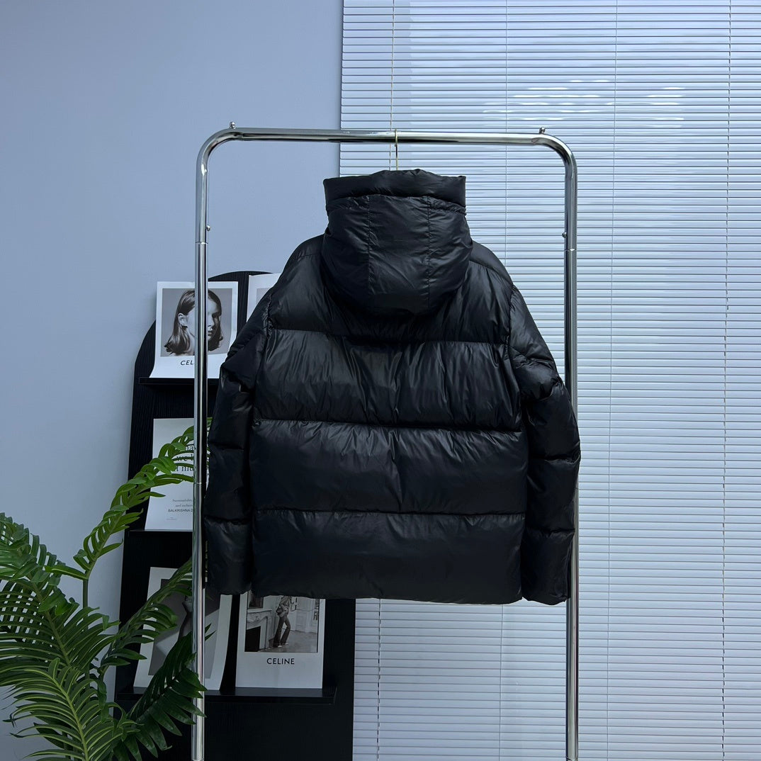 Canada Goose Crofton Hooded Down Jacket – Silver