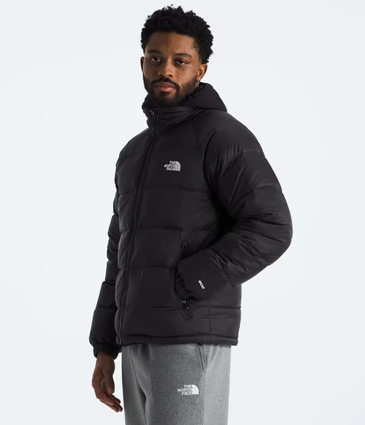 The North Face Men's Hydrenalite Down Jacket — Puffer, High Collar, Zip Front (TNF Black)