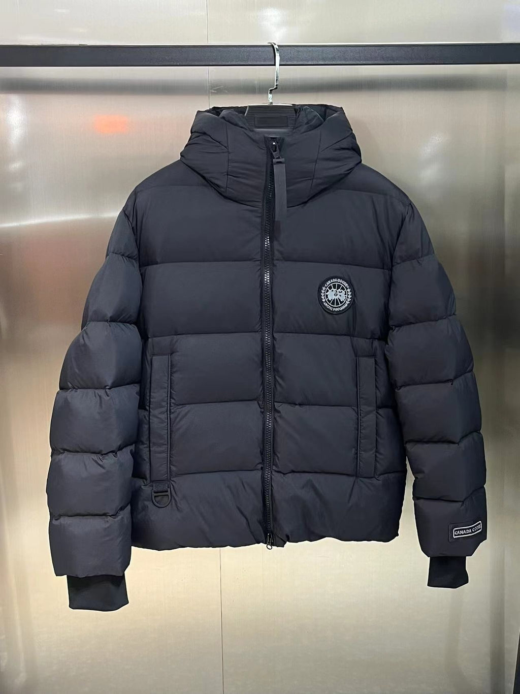 Canada Goose Black Label Hooded Down Jacket
