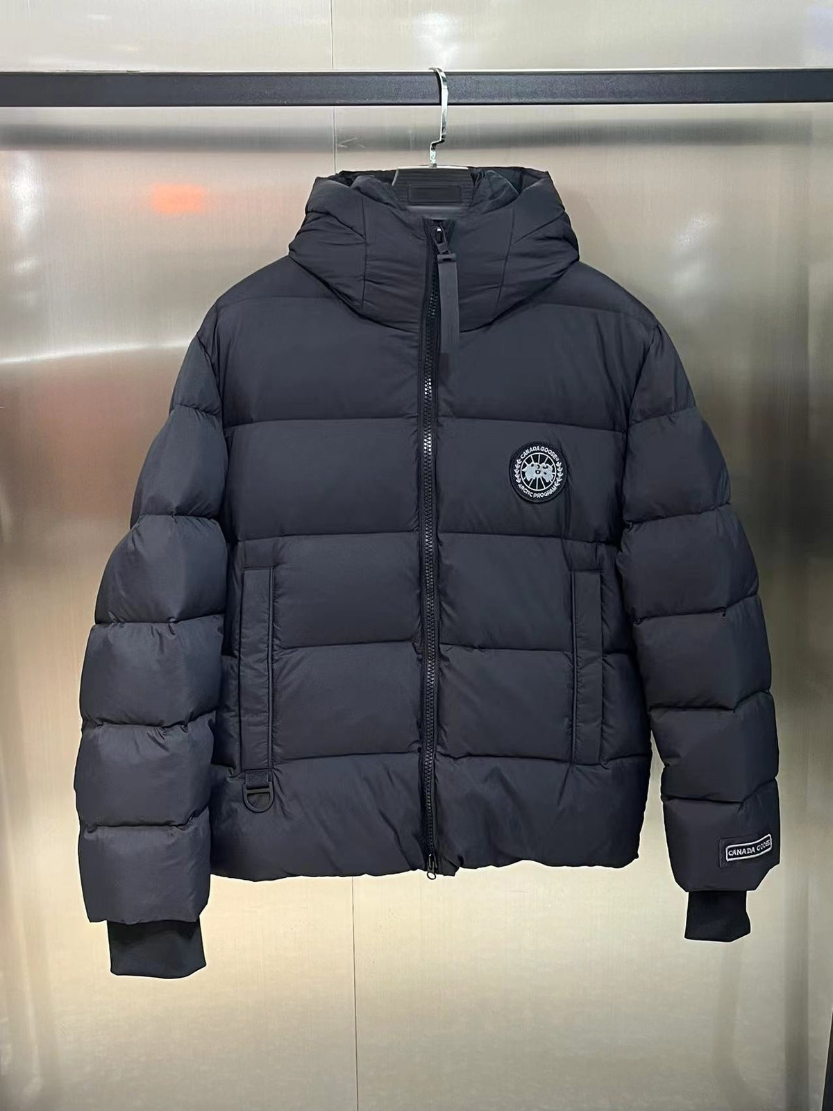 Canada Goose Black Label Hooded Down Jacket