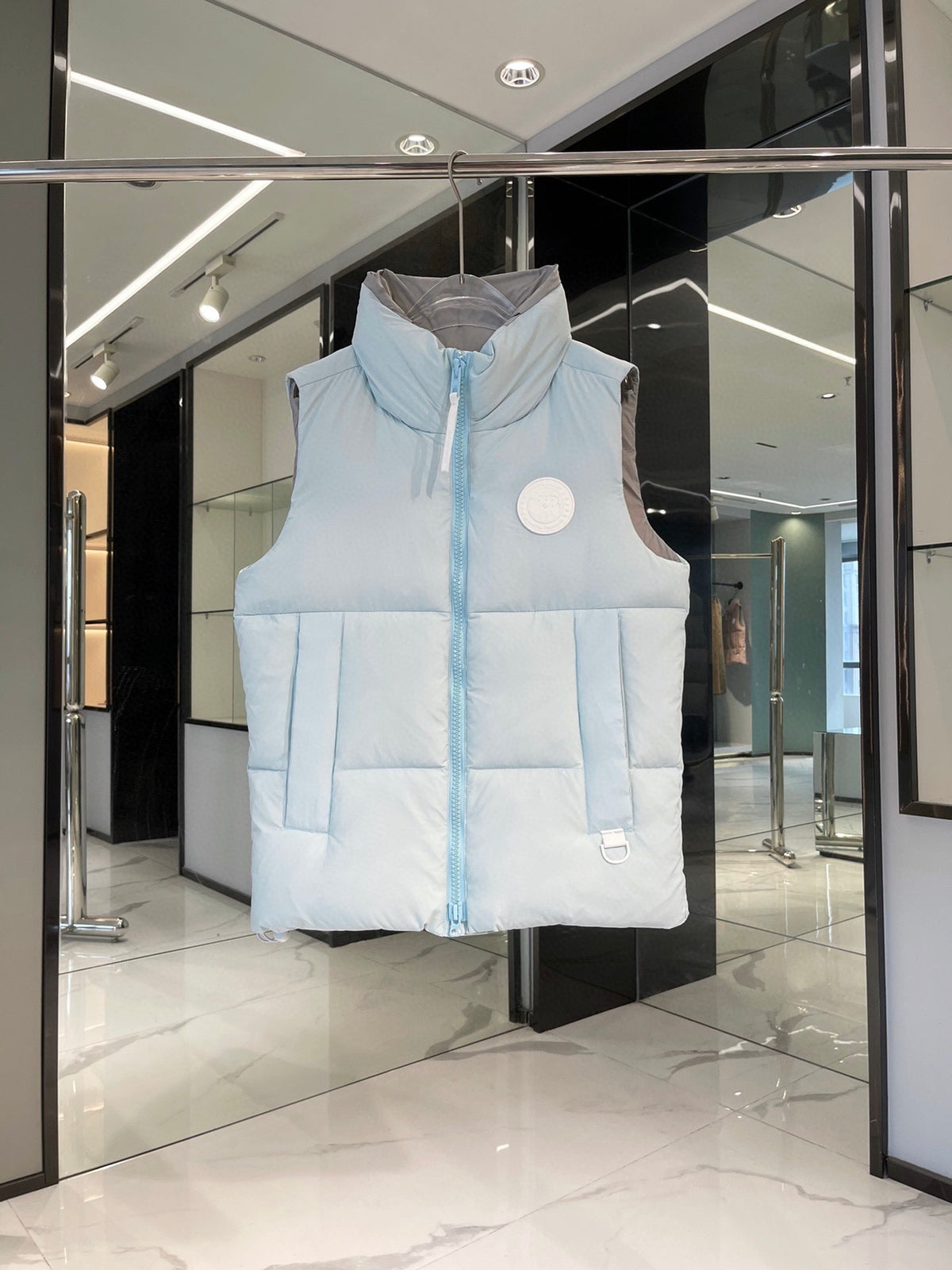 Canada Goose Freestyle Vest — Capsule Collection, Tonal Badge (Black, White, Ice Blue & Grey)