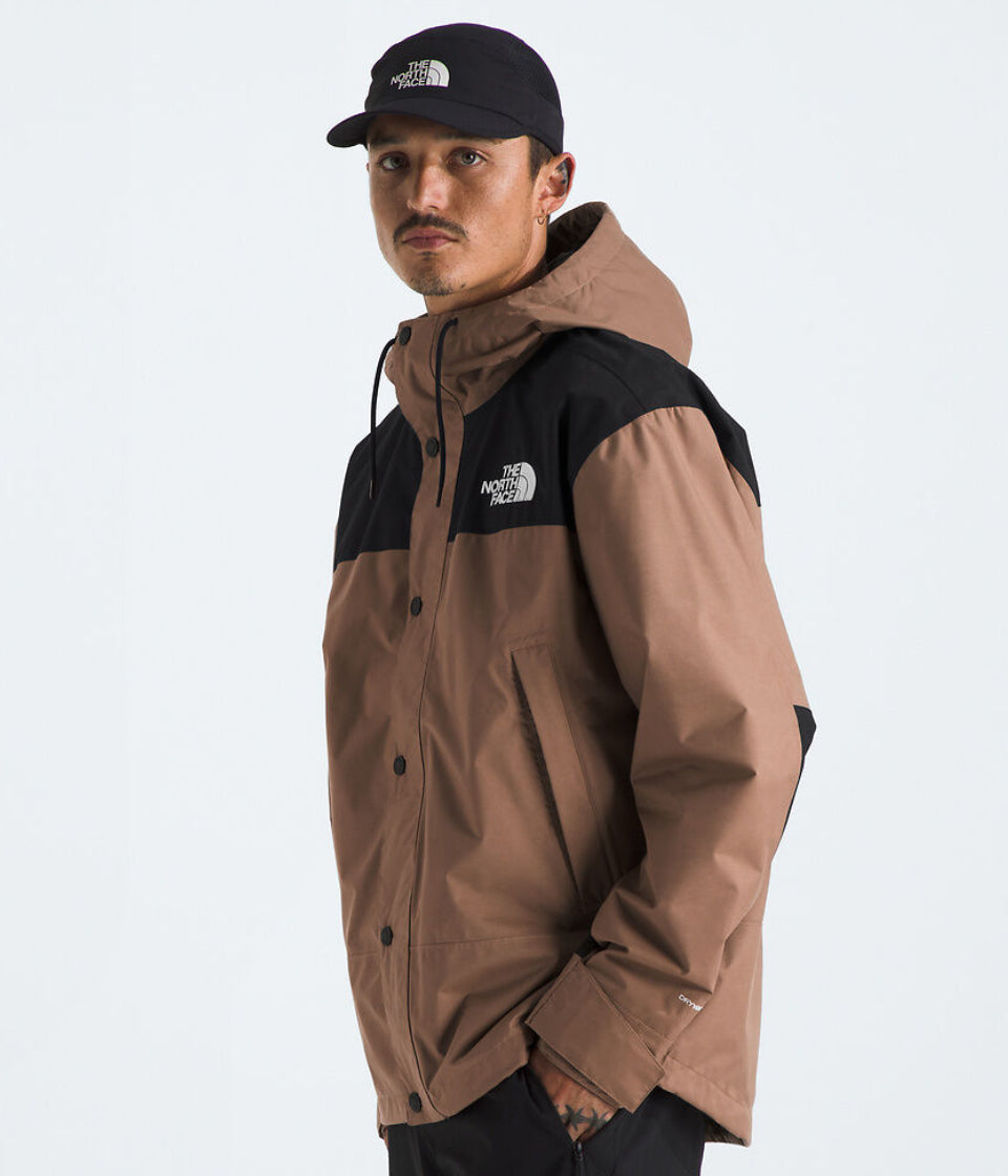 The North Face Men's Reign On Jacket — DryVent, Two-Tone Snap Front (Latte / Black)