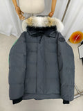 Canada Goose Wyndham Black Label Down Jacket Fur Hood