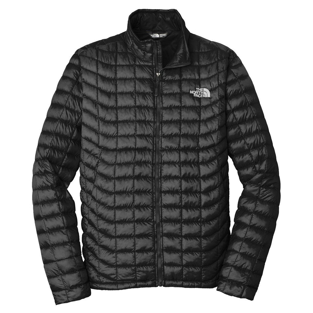 The North Face Men's ThermoBall™ Trekker Jacket — Lightweight Insulated, Square Quilt, Slim Fit (TNF Black)