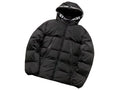 Moncler Maya Logo Hood Down Jacket – Matte Black Oversized Puffer