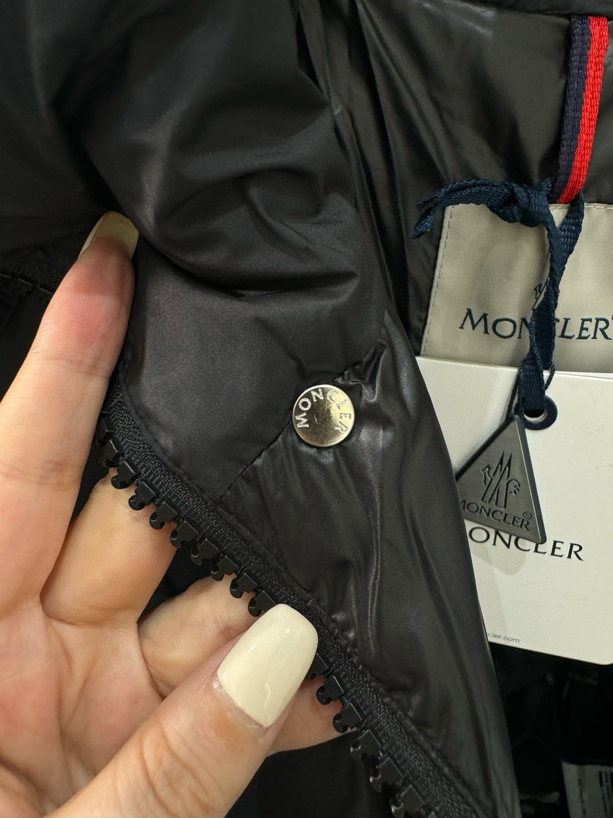Moncler Long Matte Hooded Down Coat