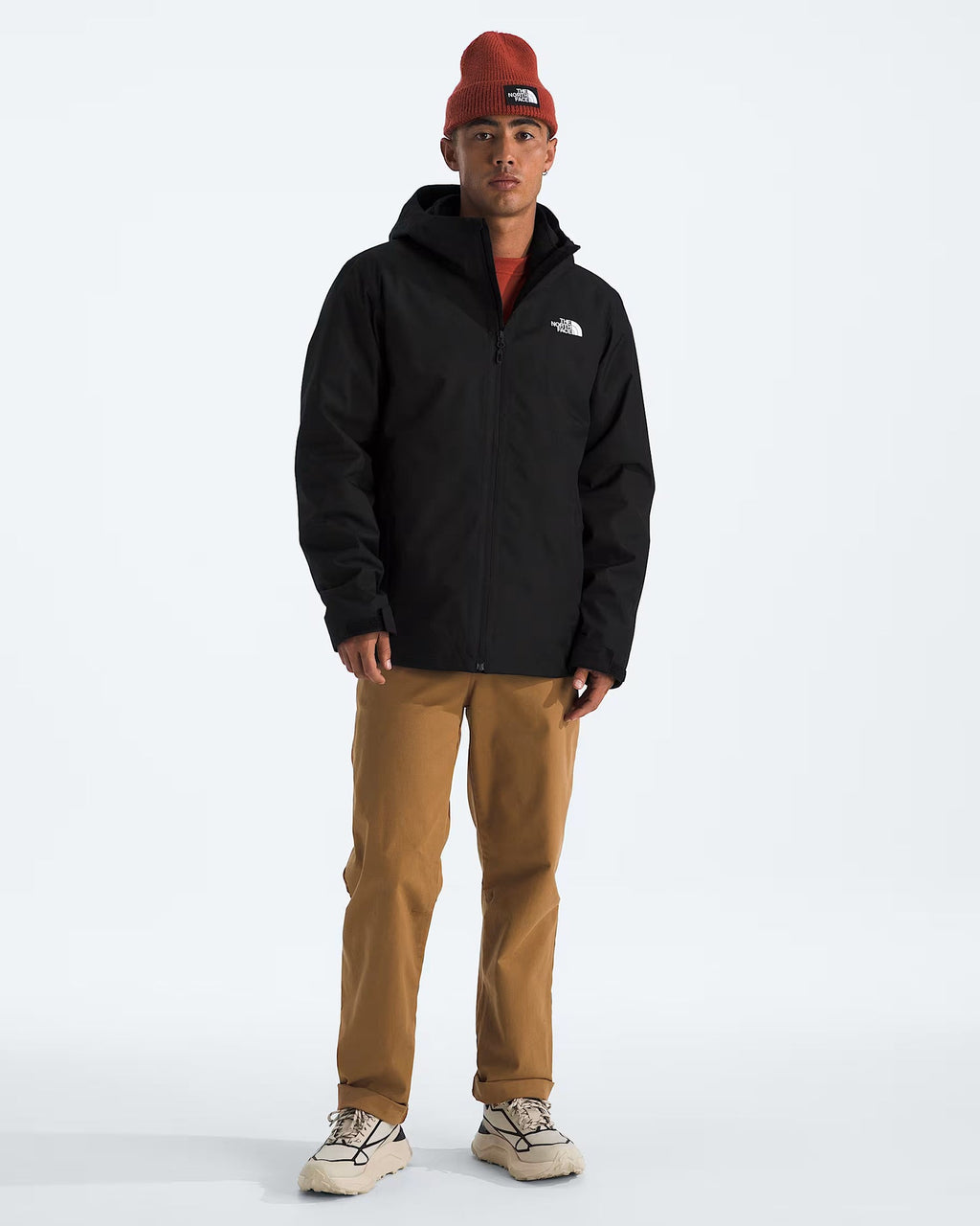 The North Face Men's Quest Mono Triclimate Jacket — DryVent 3-in-1, Removable Liner (TNF Black)