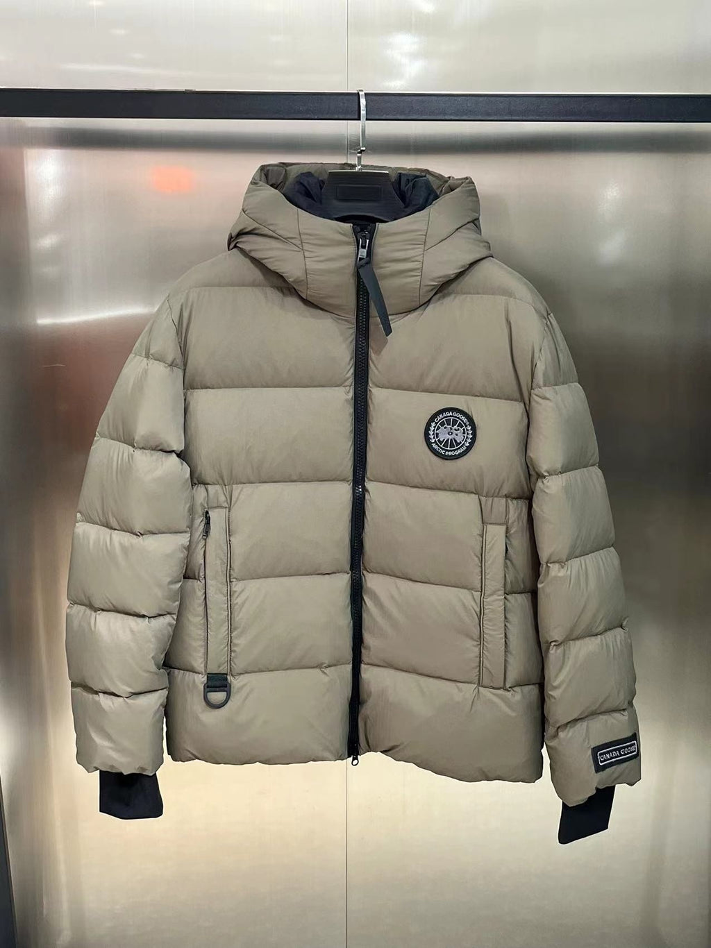 Canada Goose Black Label Hooded Down Jacket