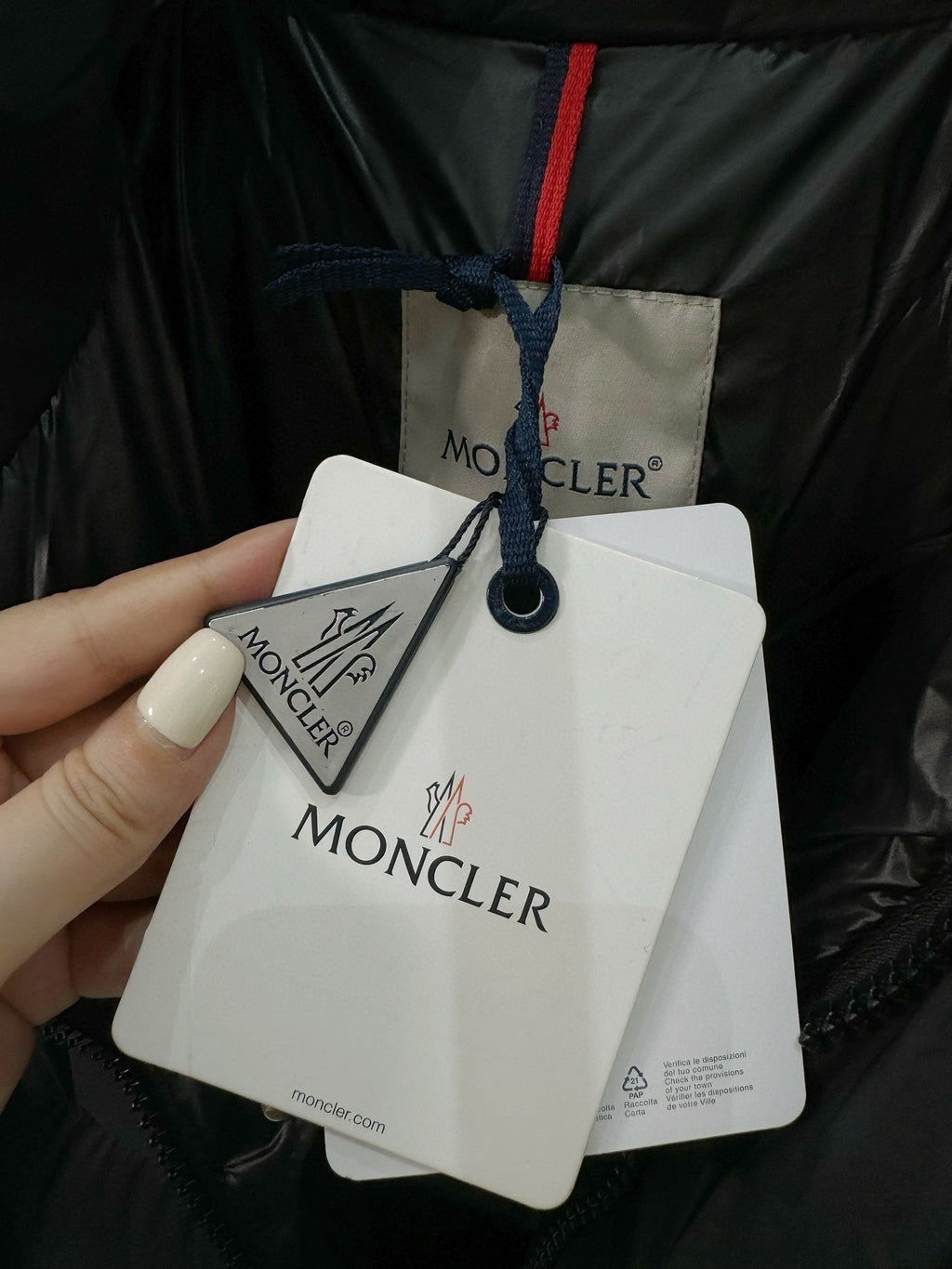 Moncler Long Matte Hooded Down Coat