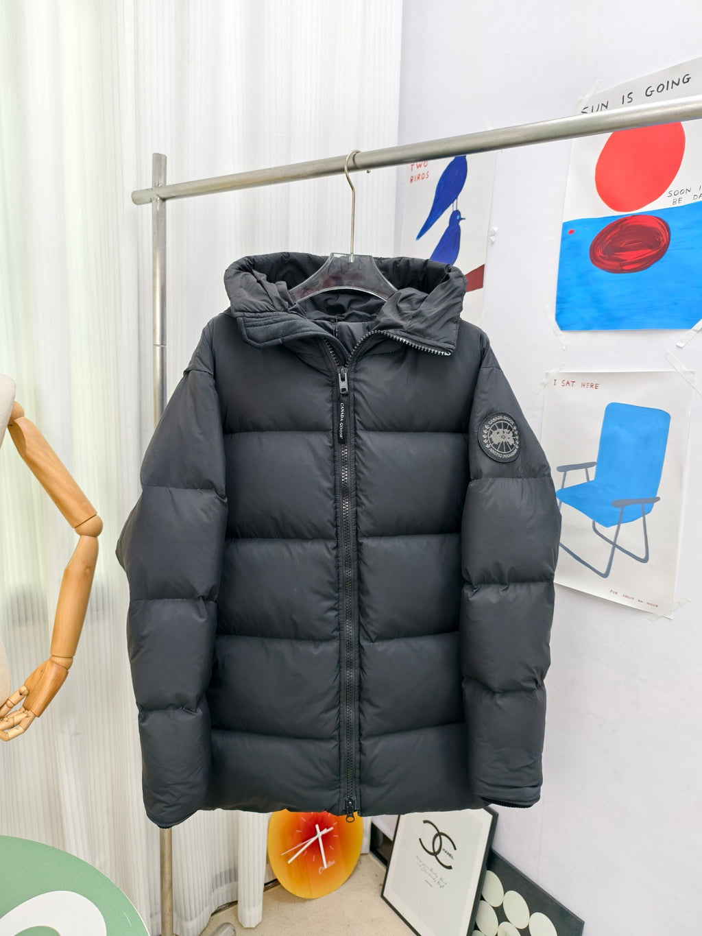 Canada Goose Lawrence Hooded Down Puffer Coat – Women's Oversized Warmth